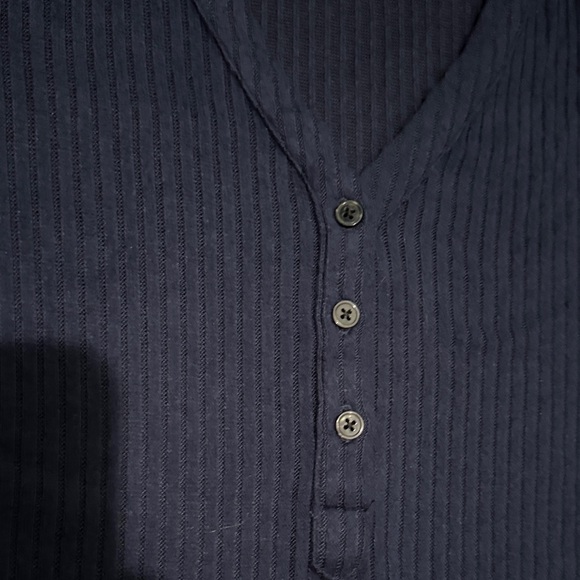 Soma Navy ribbed Pajama lounge Set - Picture 4 of 10